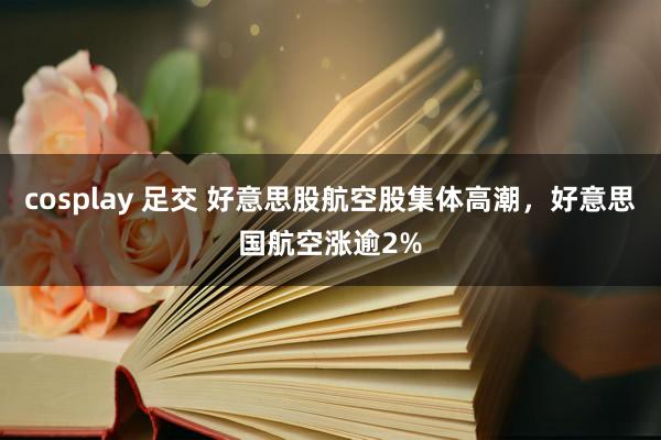 cosplay 足交 好意思股航空股集体高潮，好意思国航空涨逾2%